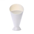 thumbnail image 5 of Yesbay Snack Cone Stand + Remove Dip Holder for Fries Chips Finger Food Home Restaurant,Dipping Cone-White, 5 of 6