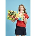 SOUR PATCH KIDS Colorful Fun Fleece Pillow & Stuffed Kids with Rainbow ...