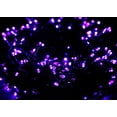 thumbnail image 4 of Luces navideñas Kemooie 500 LED moradas, 50 m, resistentes al agua, 4 of 9