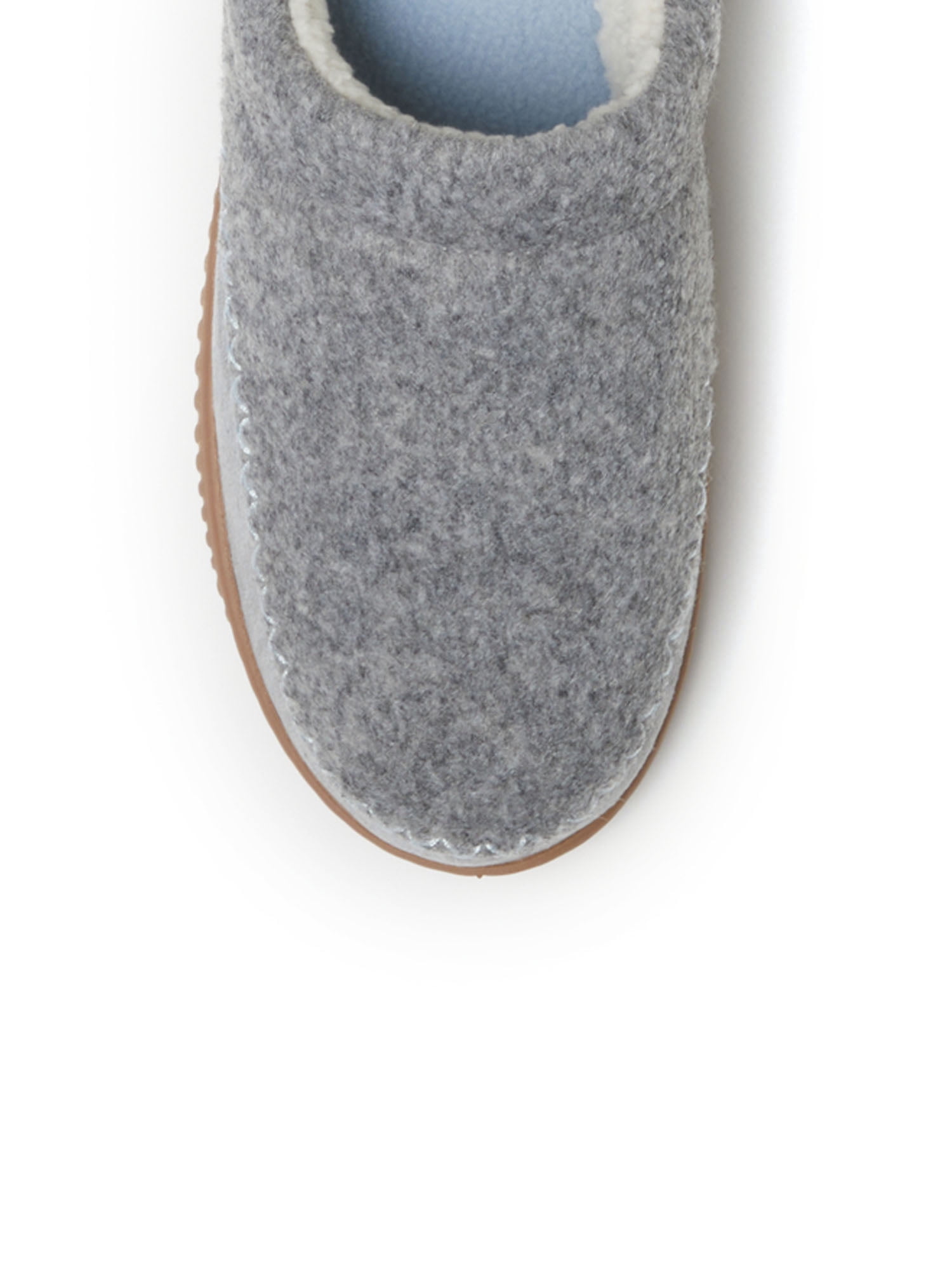 Dearfoams Cozy Comfort Women's Mixed Material Clog Slippers