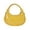 Yellow, variant on Women Retro Polka Dot Hobo Shoulder Bag, Glossy Leather Mini Crescent Handbag with Detachable Crossbody Strap, Fashion Casual Small Underarm Purse for Daily Shopping Dating Travel