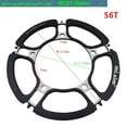 thumbnail image 4 of s Platos  de cadena simple 130BCD 56T Mountain Road Negro shamjiam Plato de bicicleta, 4 of 5
