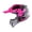 Dinosaur Pink, variant on 1Storm Adult Motocross Helmet ATV Dirt Bike BMX MX Downhill Mountain Helmet Track Style JH601; Matt Black