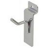 Econoco - XTW/H1 - 1" Chrome Slatwall Hook With 3/16" Wire - Sold in Pack of 96