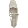 thumbnail image 4 of Franco Sarto Women's Destin Slingback Flat Pearl White Patent 11M, 4 of 5