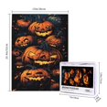 thumbnail image 4 of 500 PCS Exquisite Pumpkin Lantern 500 Piece Puzzle For Adults,Vibrant Design,Wonderful Imagination,Classic Pumpkin Lantern Vintage Art Wooden Puzzles Game,Creative Activity Hobbies For Adults, 4 of 6