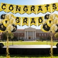 thumbnail image 4 of Creatine Graduation Party Complete With Banner Balloons Cap Tassel For Celebration, 4 of 5