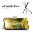 thumbnail image 3 of Case for Samsung Galaxy S25 Plus, PU Leather Wallet Flip Cover [3 Card Slots & 1 Money Pocket] [Magnetic Closure] [Stand Kickstand] Folio Phone Case for for Samsung Galaxy S25 Plus, White, 3 of 5