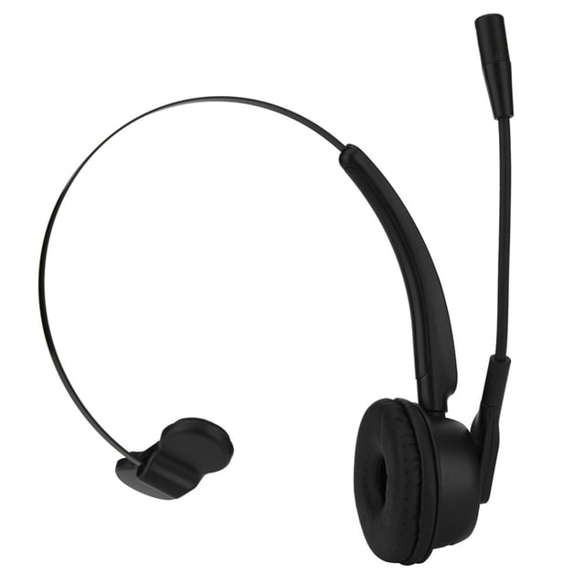 Auriculares Bluetooth para centro de llamadas con cancelación de ruido durante 12 horas Auriculares Bluetooth para centro de llamadas