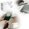 thumbnail image 4 of 3.1A Type C PD+3USB Multi Port Travel Charger 65W Fast Charging Automatic Recognition, 4 of 4