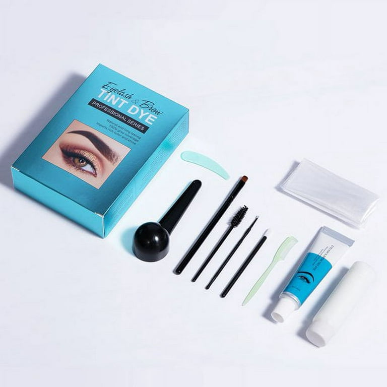 Lash Tint Dye Kit Lasting 6 Weeks for Professional Eyebrow or Lash Tinting, Size: 1 Set Eyebrow Dye Kit, Brown