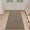 Beige, variant on Dirt Trapper Door Mat 17" x 30", Non-Slip Doormats (Rolled-Up NO Creases) Washable Entryway Rugs, Dirt Resist and Absorbent Welcome Mat, Low Profile Floor Mats for Front Back Door, Charcoal