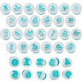 thumbnail image 1 of Juego de sellos para galletas Hoypeyfiy, 26 unidades, con forma de letra del alfabeto, 1 of 8