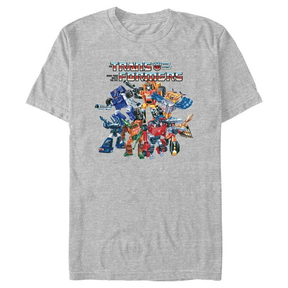 Men's Transformers Autobots Heroic Collage Graphic T-Shirt