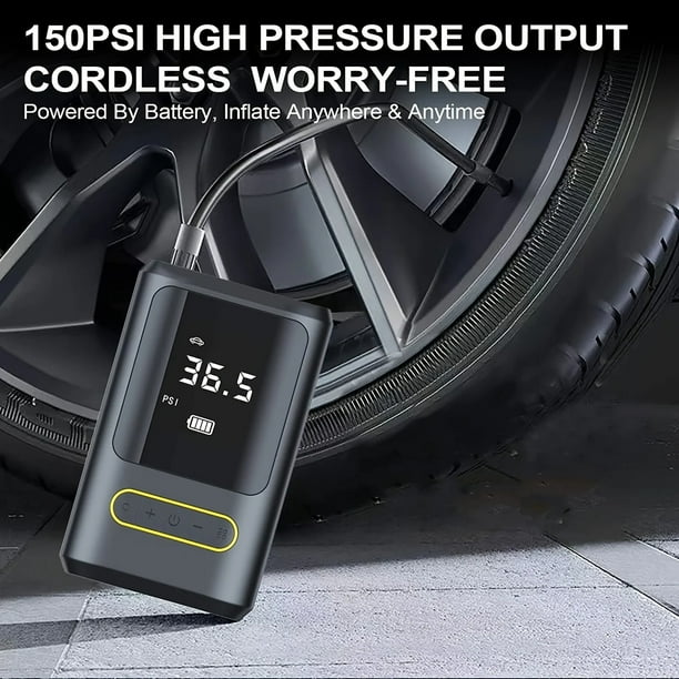 Tire Inflator Portable Air Compressor, Morpilot Electric Air Pump For