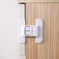 thumbnail image 2 of Cerradura para refrigerador,Cerradura para refrigerador para niños,Cerraduras para gabinetes para bebés,Cerraduras para cajones para niños,Cerradura para puerta del congelador a prueba de seguridad p, 2 of 5