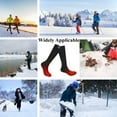 thumbnail image 6 of Savior Heated Socks for Men Women,2200mAh Rechargeable Foot Warmer Electric Heating Socks with 3 Heating Settings & App Remote Control Thermal Electric Socks,Warm Socks for Hunting Skiing Camping Hiki, 6 of 7