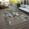 thumbnail image 6 of Addison Rugs Chantille Indoor/Outdoor Transitional Abstract Taupe Washable Rectangle Rug, 2'6" x 3'10", 6 of 6