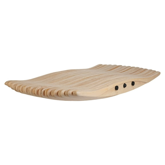 NaturalFit Wooden Balance Board - 67"x28" Core Strength & Stability Trainer for Fitness, Physical Therapy