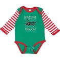 thumbnail image 3 of Inktastic Black Hawk Military Boys or Girls Long Sleeve Baby Bodysuit, 3 of 5