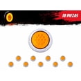 thumbnail image 1 of Plafones Posteriores TUNELIGHT-RENOVATIO 14 LEDS Aro de Gel Ámbar 10 piezas, 1 of 7