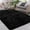 Black, variant on Debonair Super Soft Shaggy Rugs Fluffy Carpets 5x8 Feet Indoor Modern Plush Area Rugs for Living Room Bedroom Home Decor Upgrade Anti-Skid Rectangular Fuzzy Rug, Light Grey
