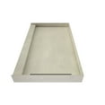 thumbnail image 5 of Tile Redi WF4272R-PVC Wonderfall Trench 42" X 72" Rectangular Shower Base - Tileable, 5 of 6