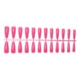 thumbnail image 1 of Seitruly 24 piezas Extra largas Prensa en uñas Artificial DIY Sólido Duradero Francés Elegante Uñas acrílicas para salones de manicura Arte Cubierta Juegos de manicura 3 rosa Seitruly CE011405-03, 1 of 6