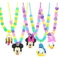thumbnail image 3 of Tara Toy: Necklace Activity Set - Minnie Mouse - 160pcs, DIY Jewelry Kit, Create 5 Disney Junior Character Charm & Bead Necklaces, Mix & Match, Kid 3+, 3 of 7