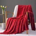 thumbnail image 1 of Paokuoon Flannel Blanket Flannel Blanket Solid Color Cozy Lightweight Warm Flannel Throw, 1 of 6