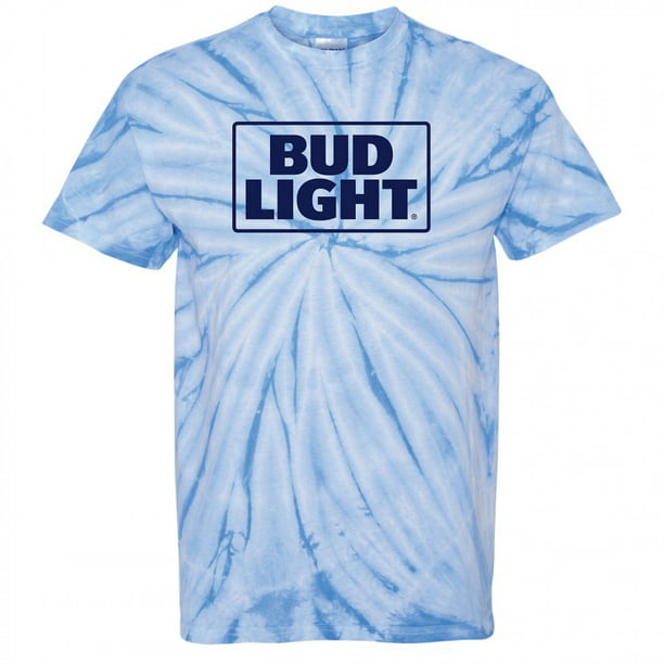 Classic Bud Light Blue Tie Dye T-Shirt