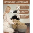 thumbnail image 5 of JoanKaren King Electric Blanket 100" x 90", Dual Control with 10 Heat Settings & Auto-Off, Khaki, 5 of 8