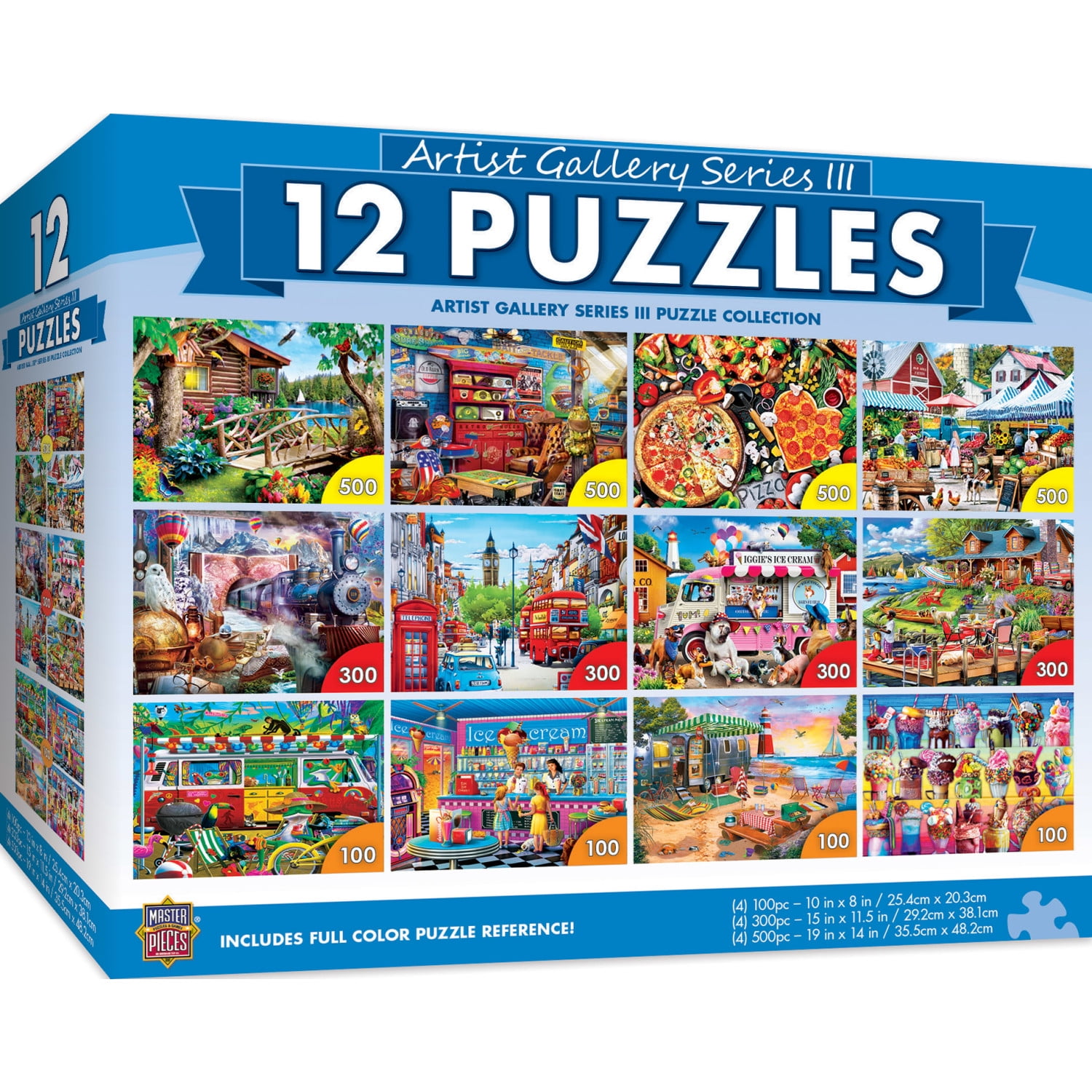 MasterPieces, Jigsaw Puzzle Bundle, Artist Gallery Collection