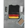thumbnail image 3 of Brush Painting Of Germany Flag T-Shirt Men -Image by Shutterstock, Male XX-Large, 3 of 4