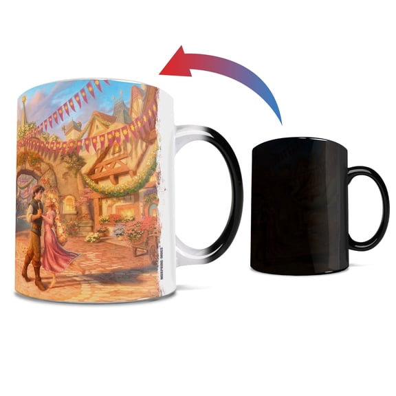 Disney (Rapunzel Dancing in the Sunlit Courtyard) Morphing Mugs® Heat-Sensitive Mug MMUG1165