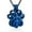 Blue, variant on Cute Paw Shape Small Urn Necklace Lockets for Ashes Pet Cremation Jewelry for Ashes Holder Urn Pendants with Chain Memory Necklace