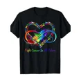 thumbnail image 1 of Fight Cancer In All Colors 100% Cotton T-Shirt – Men’S Casual Short Sleeve With, 1 of 4