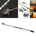 thumbnail image 5 of Portable Carbon Fiber Travel Fishing Rod Telescopic Sea Fish Poles .4m, 5 of 8