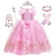 thumbnail image 2 of Vestido de princesa para niña, ropa de fiesta de fantasía, Aurora, Rapunzel, Cenicienta, Bella Durmiente, disfraz de Carnaval de Navidad Fivean unisex, 2 of 2