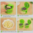thumbnail image 4 of Picadora de ajo creativa para cortar alimentos que ahorra trabajo para el hogar, cocina, herramientas vegetales, 4 of 8