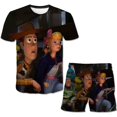thumbnail image 1 of Disney Toy Story 4 ropa para niño niña niños verano manga corta dibujos animados Anime 3D estampado adolescentes camisetas Tops pantalones cortos conjunto 4-14y9-10T Gao Jinjia LED, 1 of 2