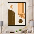 thumbnail image 2 of Designart 'Rainbow In Earth Tones Abstract Geometric Art' Modern Framed Canvas Wall Art Print, 2 of 5