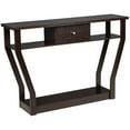 thumbnail image 1 of Costway Table d'Appoint Moderne pour Sofa avec Tiroir Entrée Couloir Hall Brun, 1 of 10