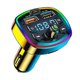 thumbnail image 1 of 3.1a Q7 Car Bluetooth 5.0 Fm Transmitter Dual Usb Type-c Charger Mp3 Player Format U Disk Tf Card Lossless Music Atmosphere Ligh, 1 of 5