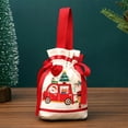 thumbnail image 4 of Upgraded&nbsp;Christmas Gift Bag Christmas Eve Apples Bag Children's Candy Bag Apples Packaging Box Small Gift Bag. V, 4 of 6