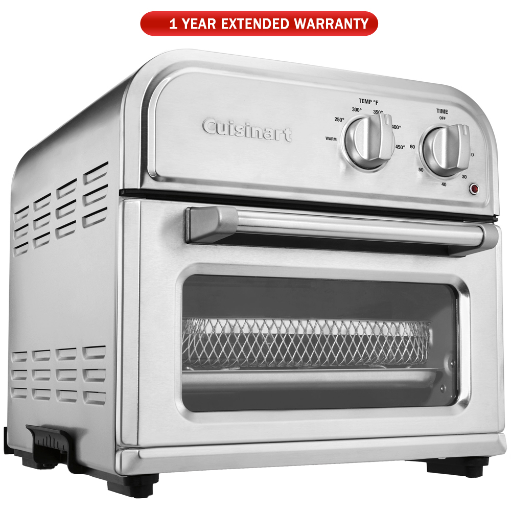 Cuisinart HighEfficiency AirFryer Silver (AFR25) with 1 Year Extended
