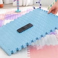 thumbnail image 6 of FNNMNNR 16Pcs Play Mat Anti-slip Interlock Square Exercise Tiles Floor Carpet for Children Room, 6 of 10