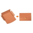 thumbnail image 4 of REGALWOVEN Mini Envelopes, Small Holders Retro Gold Heart Design for Weddings and Birthdays Orange, 4 of 6