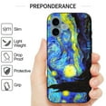 thumbnail image 3 of CoverON Art Design For Apple iPhone 16 Plus / iPhone 16+ Phone Case, Flexible Rubber Slim TPU Cover, Starry Night, 3 of 8