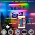 thumbnail image 3 of Tiras de luces LED HOUHUI RGB para retroiluminación LED de TV, 3 of 5